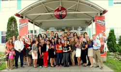 BYU marketing students learn how global companies approach marketing by visiting companies like The Coca-Cola Company. Photo courtesy of Bruce Money.