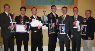 Six BYU information systems students dominated a recent national competition in Orlando, Flo., taking home most awards per school and per entrant. 