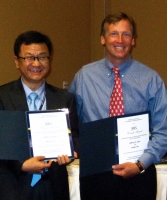 Wujin Chu and Jeff Dyer received awards for having the most influential study of the decade.