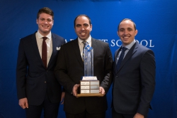 The winners of the interdisciplinary case competition