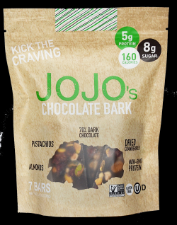 JoJo's chocolate bark.