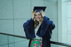 Lisa Stringham graduating