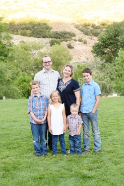 Marc Dotson and his wife live in Provo with their four children. Photo courtesy of Marc Dotson.